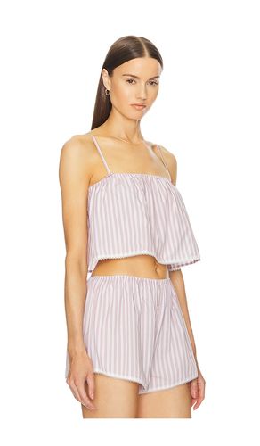 Wide Stripe Poplin Camisole in . Size S. Also in M, L, XL - Helsa - Modalova