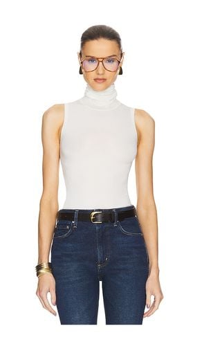 Camiseta tirantes turtleneck en color talla L en - Cream. Talla L (también en M, S, XL) - Helsa - Modalova