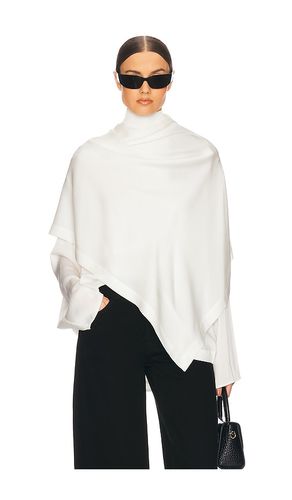 Silk Tunic With Detachable Scarf in . - size L (also in M, S, XL, XS) - Helsa - Modalova