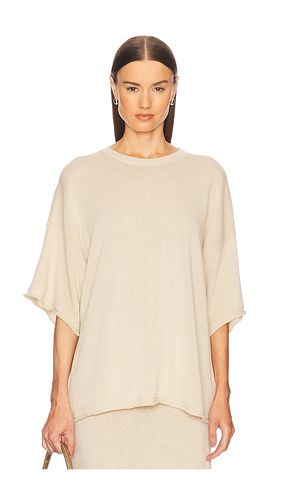 Palmer Knit Top in Neutral. - size L (also in M, S, XL) - Helsa - Modalova