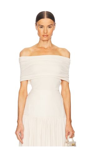 Makenzie Off Shoulder Sweater in Cream. - size M (also in S, XL, XS, XXS) - Helsa - Modalova