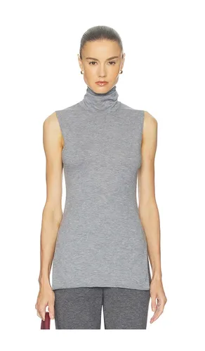 Kerstin Sleeveless Turtleneck in Grey. - size S (also in XXS) - Helsa - Modalova