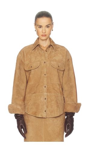 OVERSHIRT SUEDE in . Größe L. Also in M - Helsa - Modalova