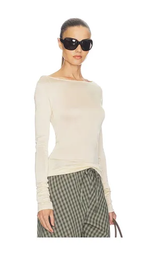 Slinky Jersey Off The Shoulder Top in . Size M. Also in S, XL, XXS - Helsa - Modalova