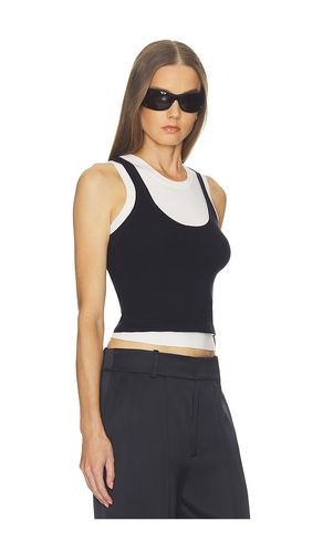 Tai Layered Knit Tank in & . - size L (also in M, S, XL, XS, XXS) - Helsa - Modalova