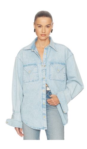 HEMD WASHED DENIM SHIRT in . Größe L/XL. Also in S/M - Helsa - Modalova