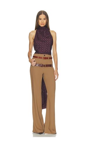 Natasha Halter in Tie Print in . Taglia L. Also in M, S, XL, XS, XXS - Helsa - Modalova