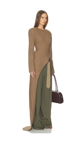 Wool Blend Asymmetrical Tunic in . Taglia L. Also in M, S, XS, XXS - Helsa - Modalova