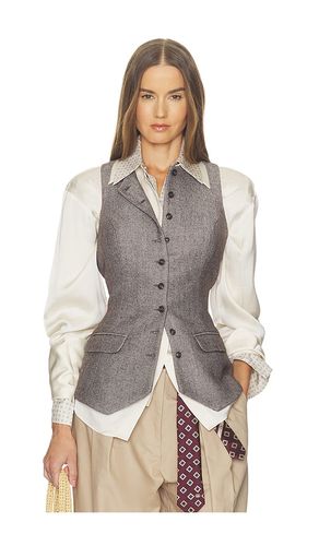 MANTEL ITALIAN HERRINGBONE WAISTCOAT in . Größe L. Also in M, S, XL, XS, XXS - Helsa - Modalova