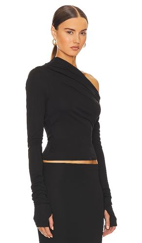 OBERTEIL MATTER JERSEY DRAPE SHOULDER in . Größe S. Also in XXS, XS, M, L - Helsa - Modalova