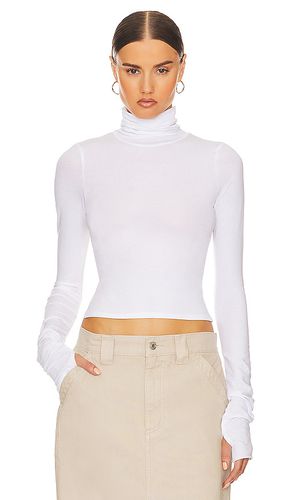 Long Sleeve Turtleneck in 2nd Skin Jersey in . - size L (also in M, S, XL, XS, XXS) - Helsa - Modalova