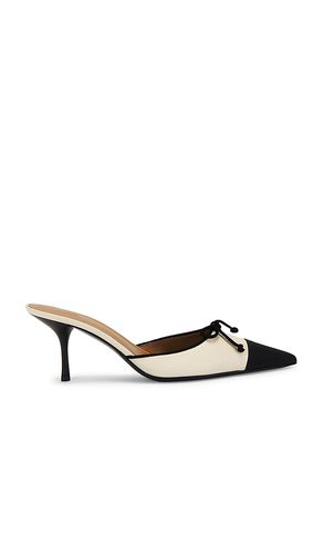 The Bow Mule in Cream. - size 36.5 (also in 37, 37.5, 38, 38.5, 39, 39.5) - Helsa - Modalova