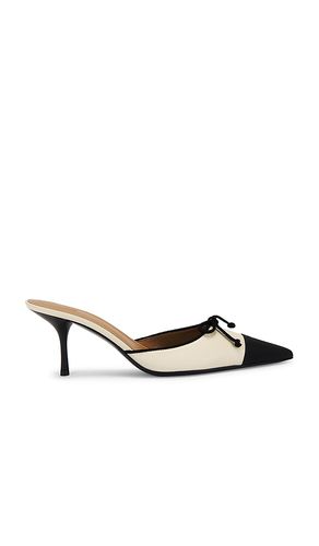 The Bow Mule in Cream. - size 38 (also in 38.5, 39, 39.5) - Helsa - Modalova