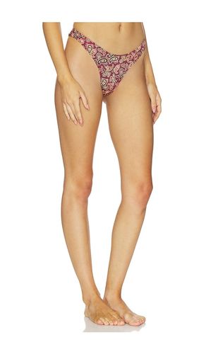 High Cut Cheeky Bikini Bottom in Burgundy. - size M (also in S, XL, XS) - Heavy Manners - Modalova