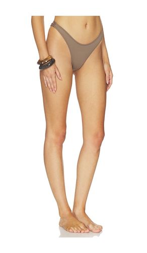 High Cut Cheeky Bikini Bottom in Brown. - size L (also in S, XL, XS) - Heavy Manners - Modalova