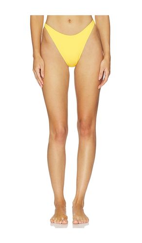 High Cut Full Bikini Bottom in Yellow. - size L (also in M, S, XS) - Heavy Manners - Modalova