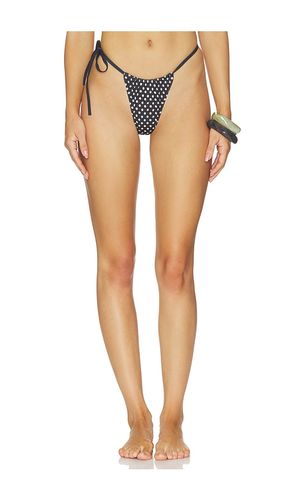 Side Tie Bikini Bottom in Black & White. - size L (also in M, S, XL, XS) - Heavy Manners - Modalova