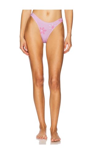 High Cut Cheeky Bikini Bottoms in Pink. - size S (also in XS) - Heavy Manners - Modalova