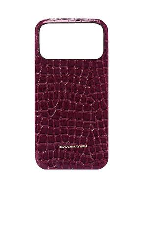 Heaven Mayhem HANDY-HÜLLE in Wine - Heaven Mayhem - Modalova