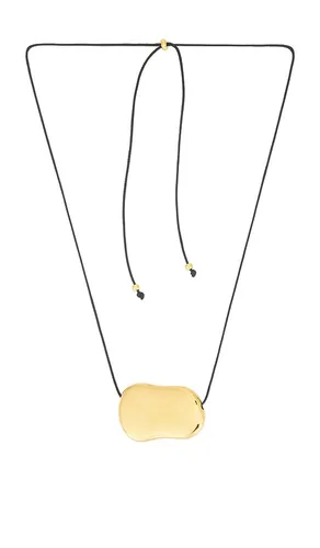 Julia Long Pendant Necklace in Metallic - Heaven Mayhem - Modalova