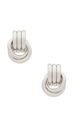 Baby Knot Earrings in Metallic - Heaven Mayhem - Modalova