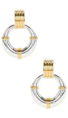 Rosa Mixed Earrings in Metallic - Heaven Mayhem - Modalova