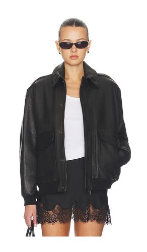 BOMBERJACKE AUS LEDER in . Größe M. Also in L - HOMMEgirls - Modalova