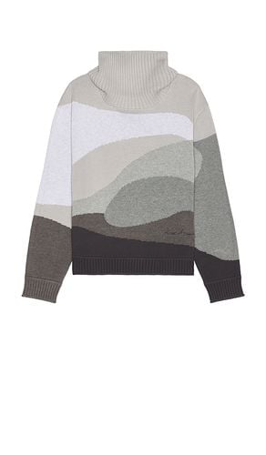 Greyscale Landscape Turtleneck Sweater in Grey. - size L (also in M, S, XL/1X) - House of Sunny - Modalova