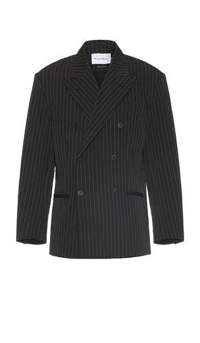 Pinstripe Blazer in Black. - size L (also in M, S, XL/1X) - House of Sunny - Modalova