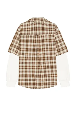 Double Layered Button Down Shirt in . Size XS. Also in S - House of Sunny - Modalova