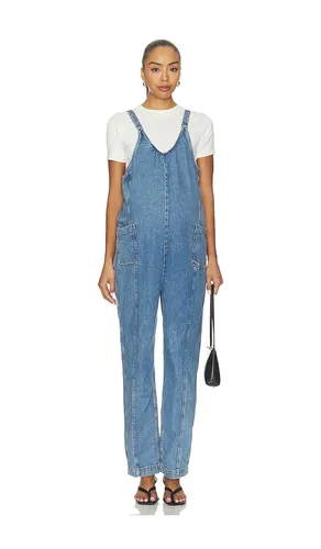 The Drapey Nora Jumpsuit in Blue. - size L (also in M, S, XL, XS) - HATCH - Modalova