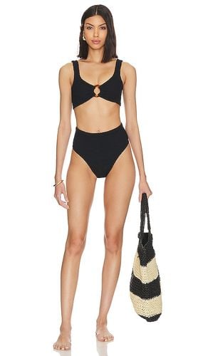 Hunza G Nadine Bikini Set in Black - Hunza G - Modalova