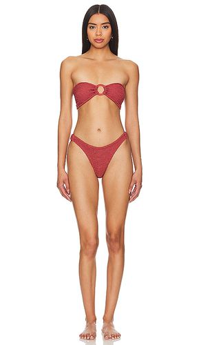 Hunza G Gloria Bikini Set in Brown - Hunza G - Modalova