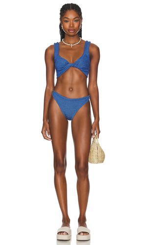 Hunza G Juno Bikini Set in Blue - Hunza G - Modalova