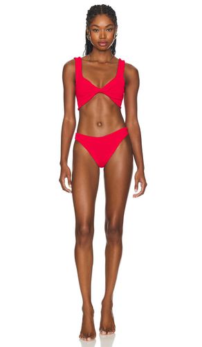 Hunza G Juno Bikini Set in Red - Hunza G - Modalova