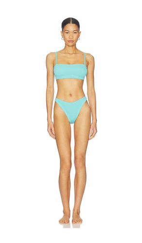 Hunza G Gigi Bikini Set in Teal - Hunza G - Modalova
