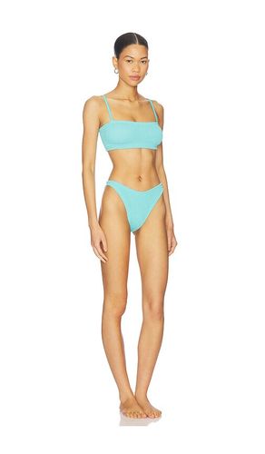 Hunza G Gigi Bikini Set in Teal - Hunza G - Modalova