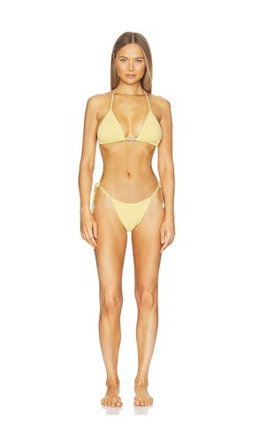 Gina Beaded Bikini in Yellow - Hunza G - Modalova