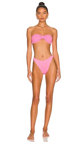 Hunza G Jean Bikini Set in Pink - Hunza G - Modalova