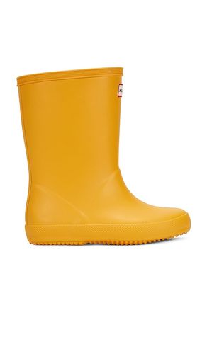 Bota first classic en color amarillo talla 10 (también en 11, 12, 7, 8, 9) - Hunter - Modalova
