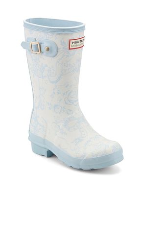 X LoveShackFancy Junior Original Short Rain Boot in . Taglia 1. Also in 13, 3, 4 - Hunter - Modalova