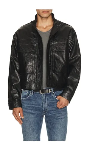 Leather Jacket in Black. - size L (also in M, S, XL/1X) - Hudson Jeans - Modalova
