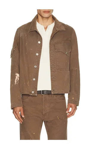 Flap Shirt in Brown. - size L (also in M, S, XL/1X) - Hudson Jeans - Modalova