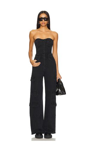 Bustier Cargo Jumpsuit in Black. - size 23 (also in 24, 27, 28, 29, 30) - Hudson Jeans - Modalova