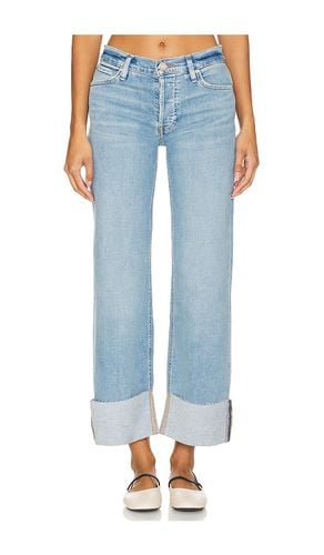 Rosie Wide Leg Ankle Cuff in Blue. - size 24 (also in 26, 27, 29, 30) - Hudson Jeans - Modalova