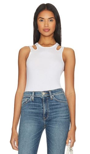 Cut Out Bodysuit in White. - size S (also in XS) - Hudson Jeans - Modalova