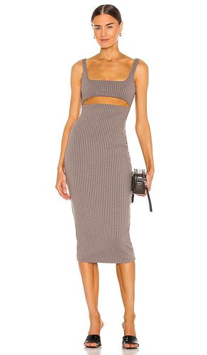 Dahlia Midi Dress in Grey. - size S (also in XS, XXS) - h:ours - Modalova