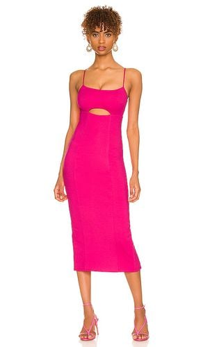 Vestido midi enzo en color rosado talla M en - Pink. Talla M (también en L, XL, XS, XXS) - h:ours - Modalova