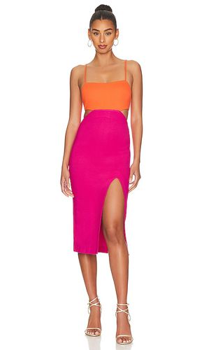 Vestido haydon en color orange ,fuschia talla L en - Orange ,Fuschia. Talla L (también en M, S, XL, XS, XXS) - h:ours - Modalova