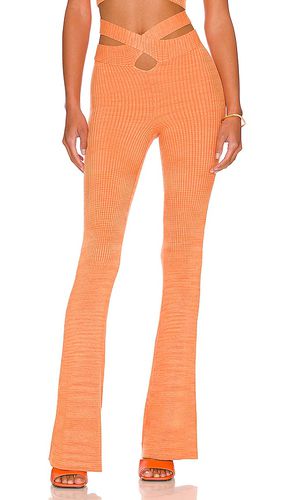 Cia Crossover Knit Pant in Orange. - size L (also in M) - h:ours - Modalova